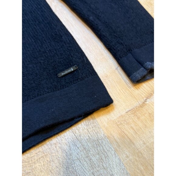 Smartwool Mens Crewneck Wool Sweater Black Cozy Warm Knit M - Picture 9 of 9